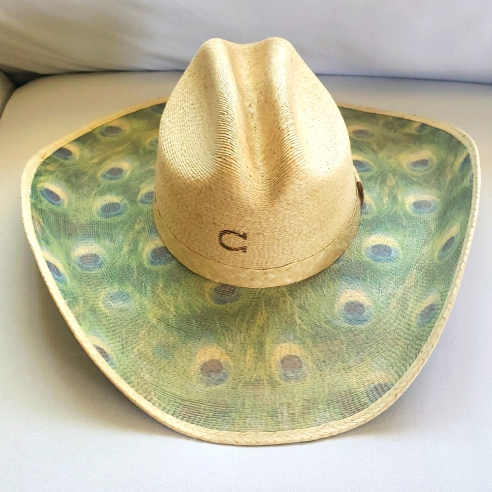 Charlie 1 Horse® True Colors Peacock Straw Hat